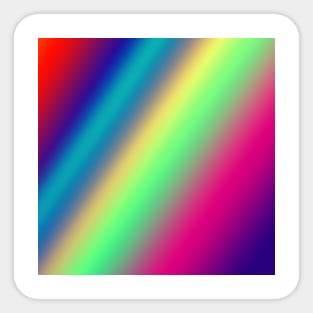 colorful rainbow abstract texture art background Sticker